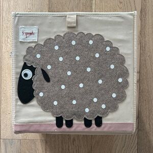 3 Sprouts Sheep Storage Bin